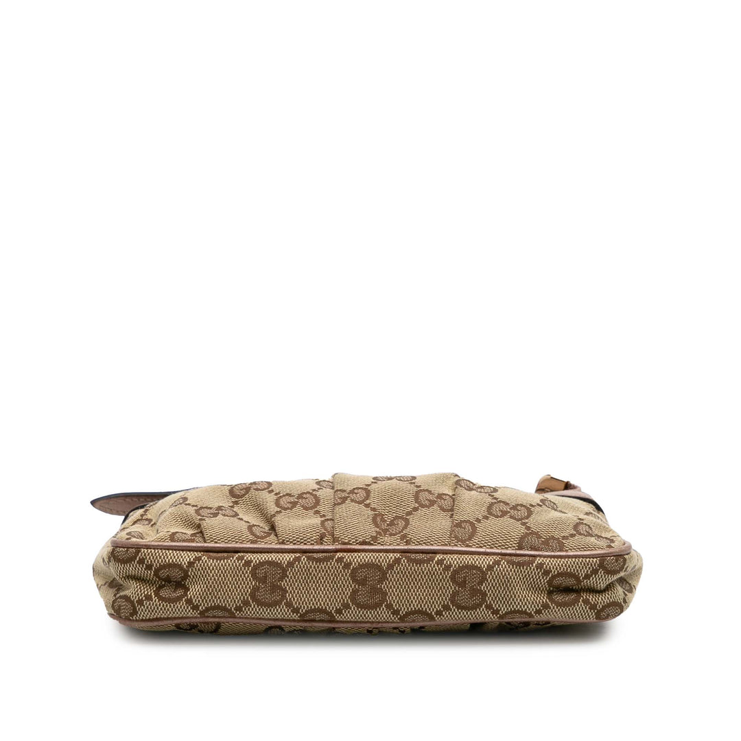 GG Canvas Lovely Crossbody Brown - Gaby Paris