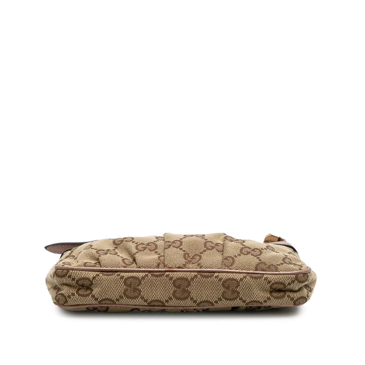 GG Canvas Lovely Crossbody Brown - Gaby Paris
