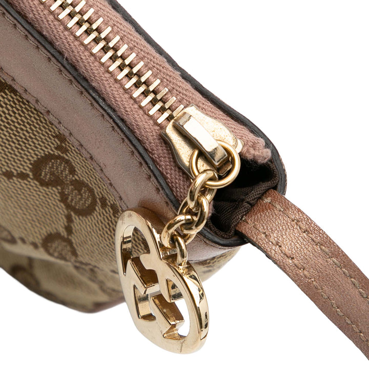 GG Canvas Lovely Crossbody Brown - Gaby Paris