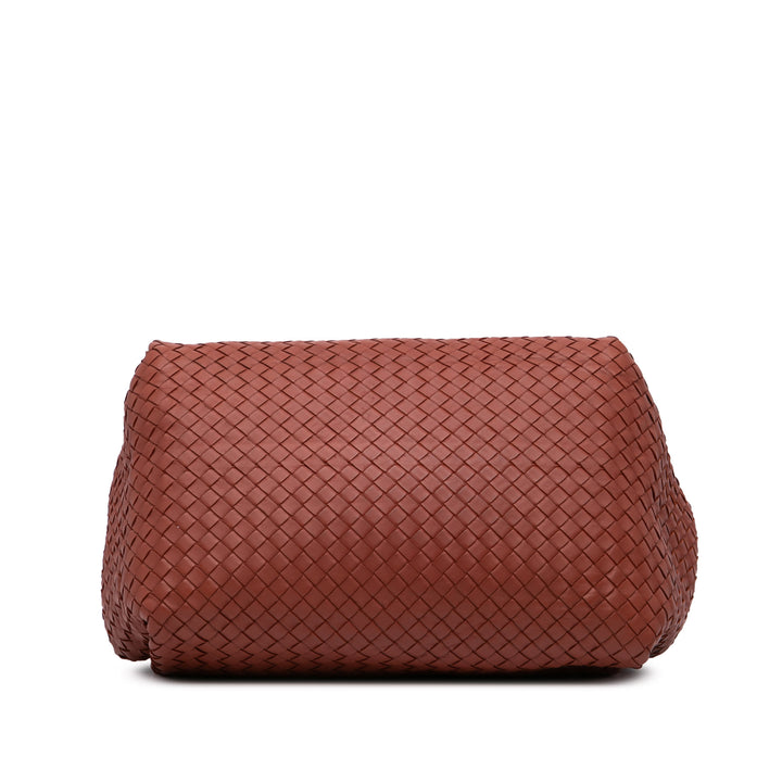 Nappa Intrecciato Parachute Tote Red - Gaby Paris