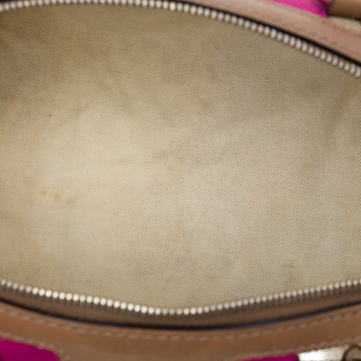 Gucci Sac à main GG Web Joy Boston Petit Marron – vue 4 – GABY PARIS