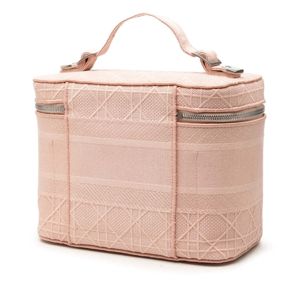 Dior Diortravel Cannage D Lite Vanity Rose – vue 2 – GABY PARIS