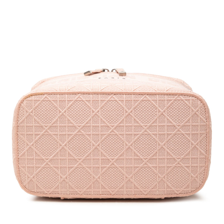 Dior Diortravel Cannage D Lite Vanity Rose – vue 3 – GABY PARIS