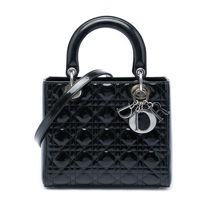 Lady Dior Cannage Moyen Noir