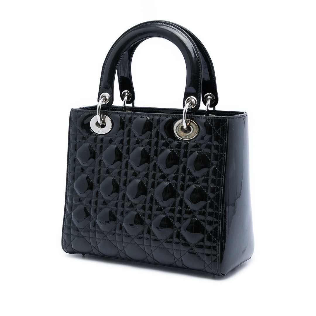 Lady Dior Cannage Moyen Noir