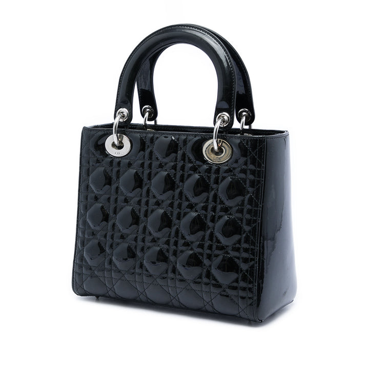 Lady Dior Cannage Moyen Noir