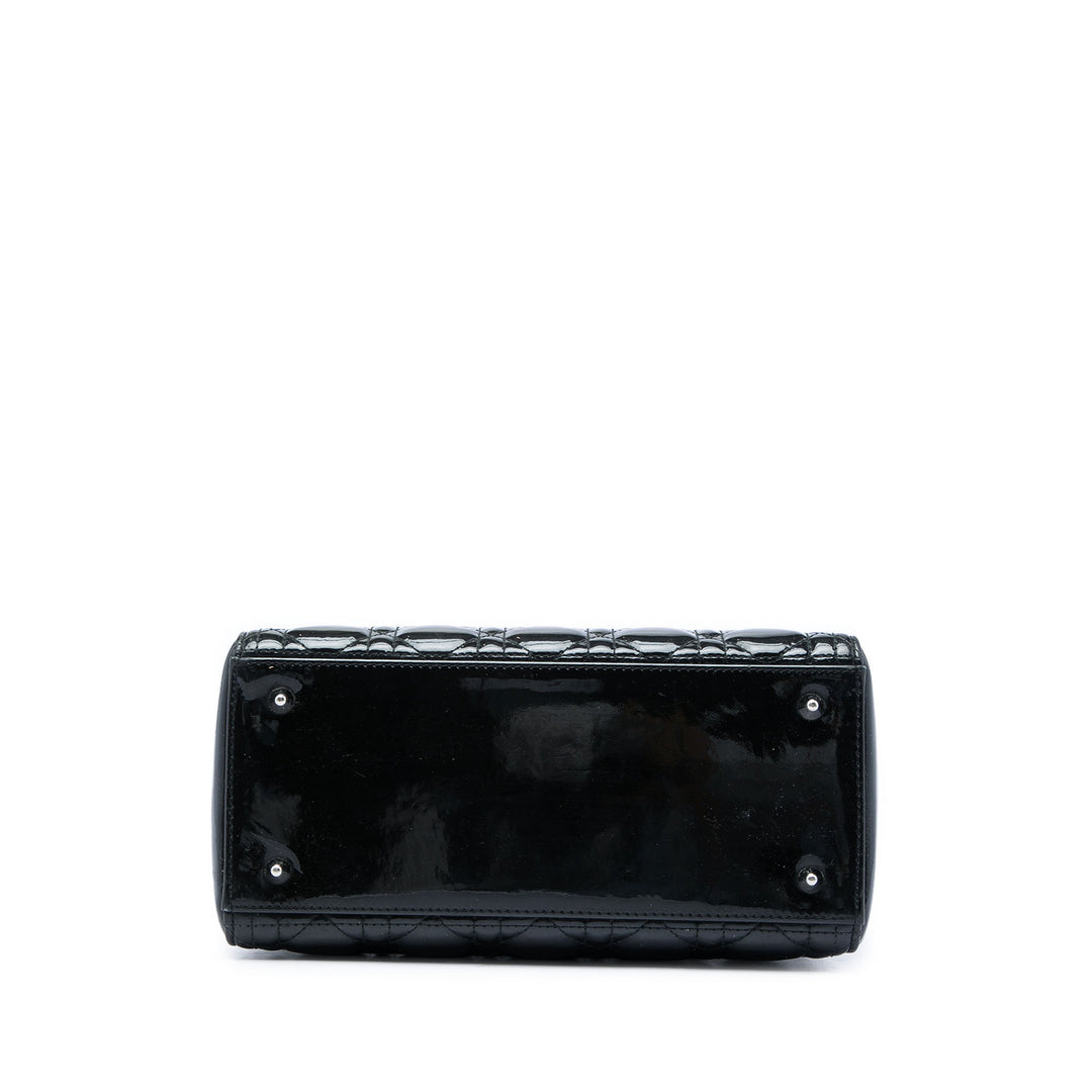 Lady Dior Cannage Moyen Noir