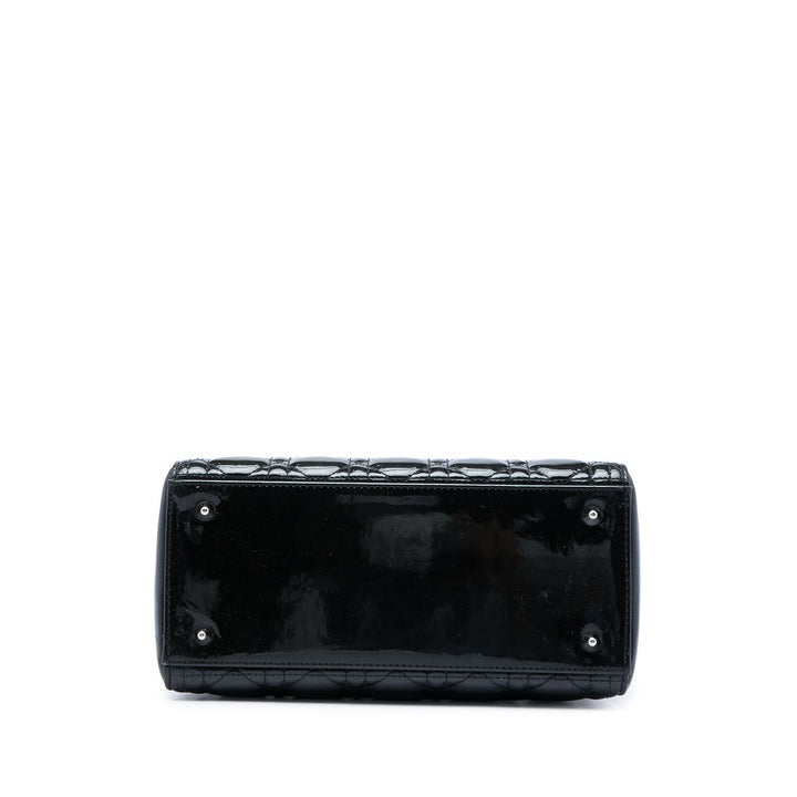 Lady Dior Cannage Moyen Noir