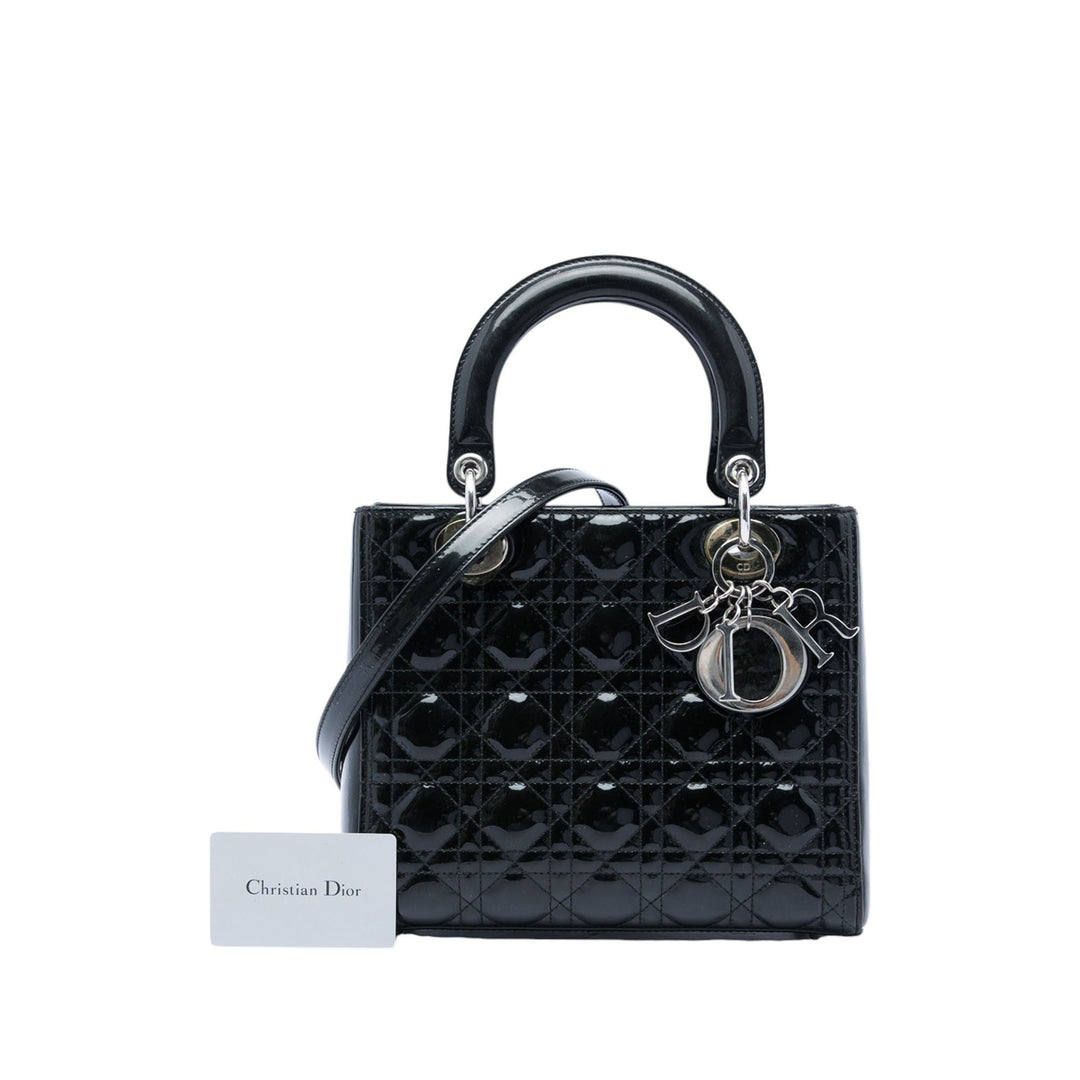 Lady Dior Cannage Moyen Noir