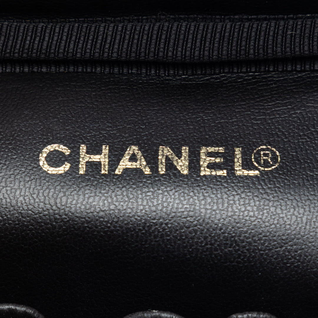 Chanel CC Cuir verni Vanity