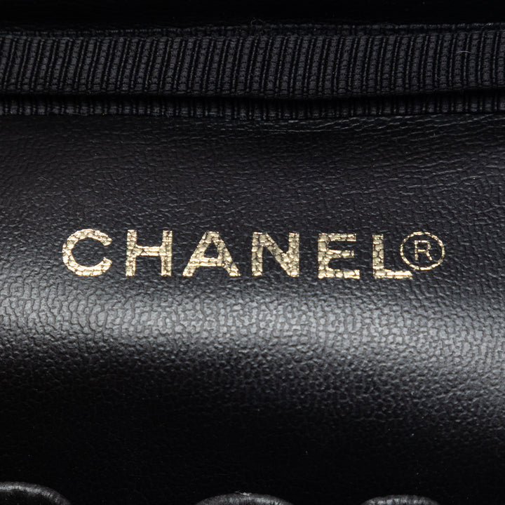 Chanel CC Cuir verni Vanity
