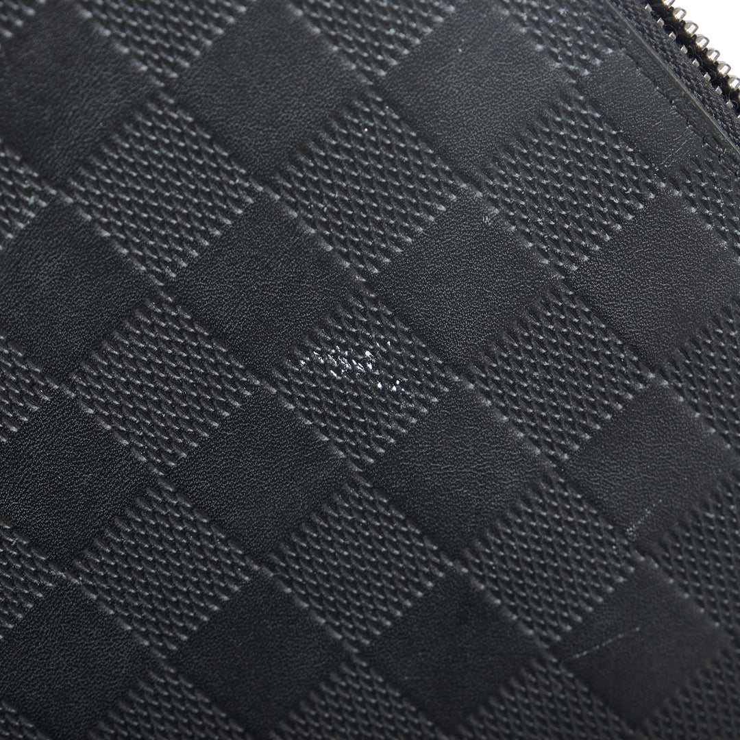 Damier Infini Atoll Organizer XL Black - Gaby Paris