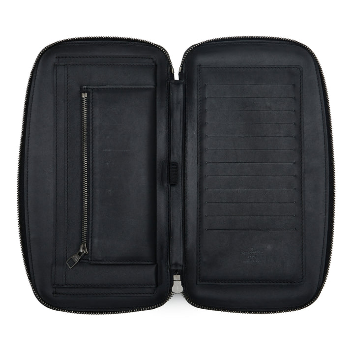 Damier Infini Atoll Organizer XL Black - Gaby Paris