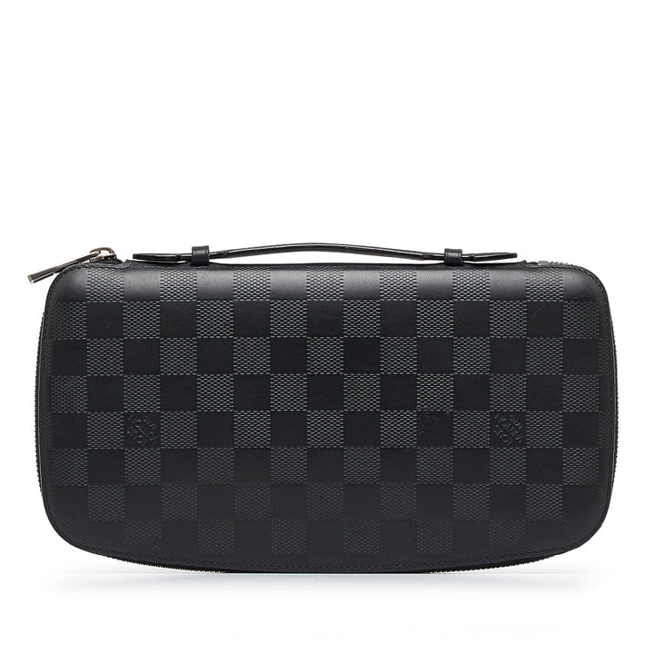 Damier Infini Atoll Organizer XL Black - Gaby Paris