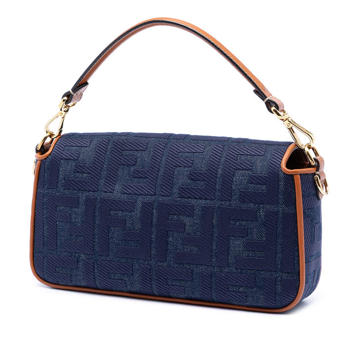 Fendi Zucca brodé Jean Baguette Sac