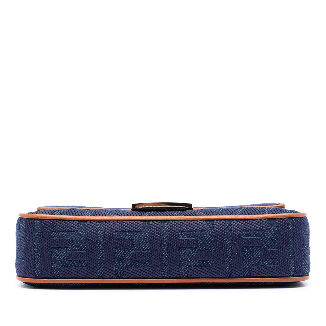 Fendi Zucca brodé Jean Baguette Sac