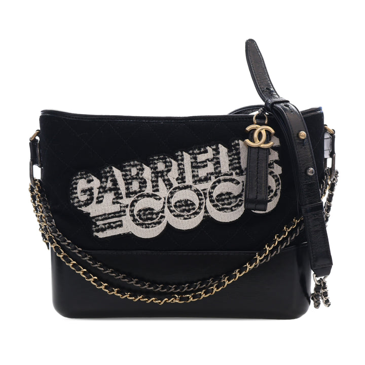 Chanel Medium Laine Coco brodé Gabrielle Hobo