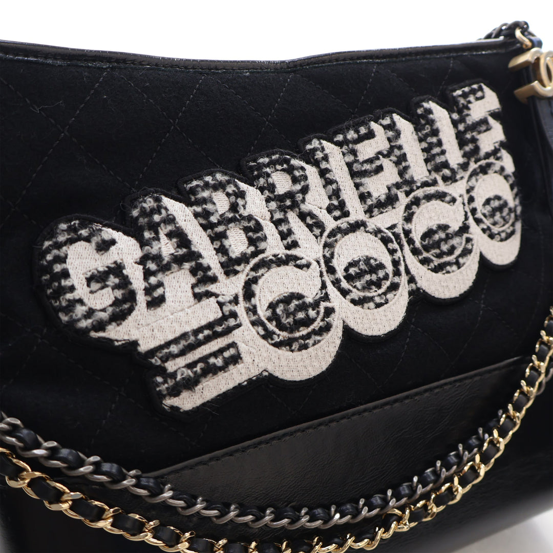 Chanel Medium Laine Coco brodé Gabrielle Hobo