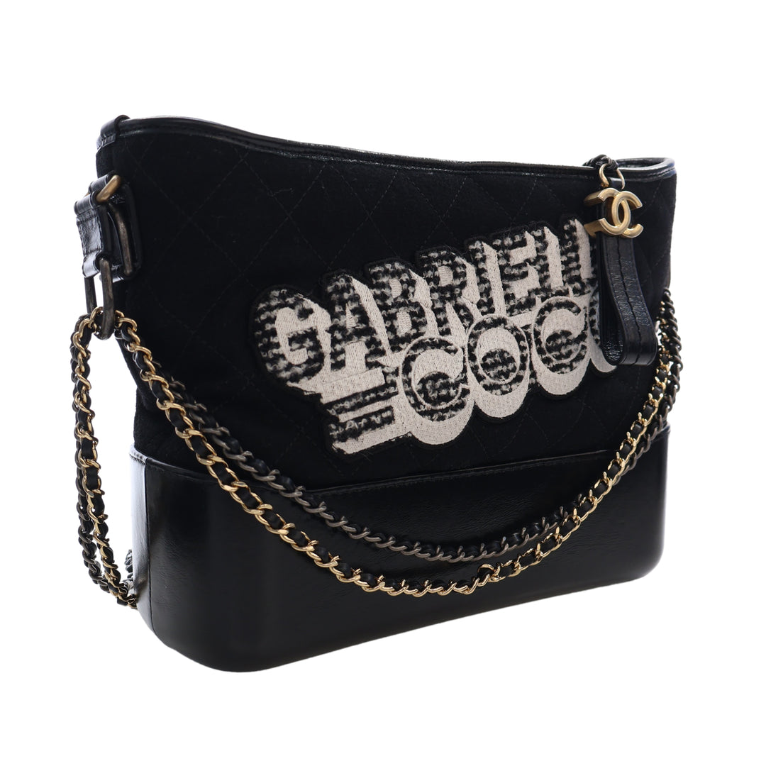 Chanel Medium Laine Coco brodé Gabrielle Hobo