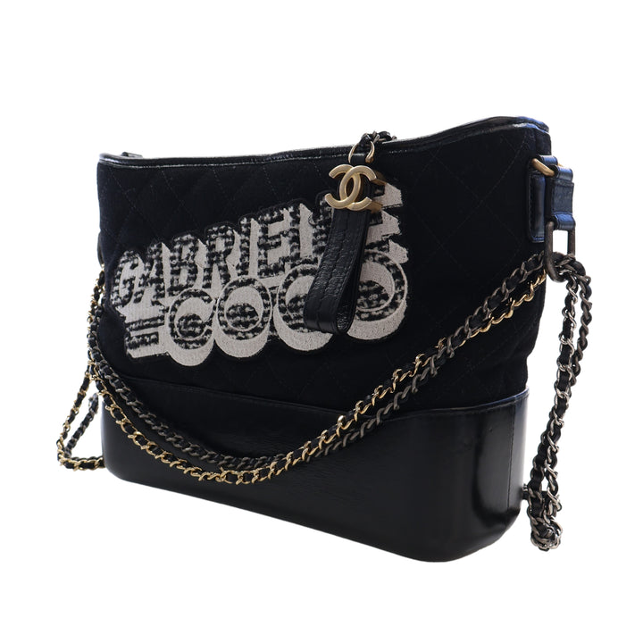 Chanel Medium Laine Coco brodé Gabrielle Hobo
