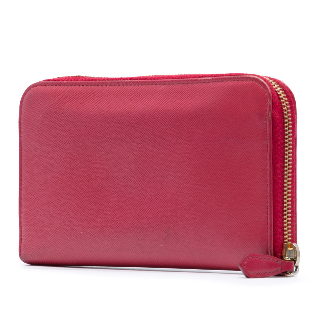 Prada Saffiano Portefeuille long zippé