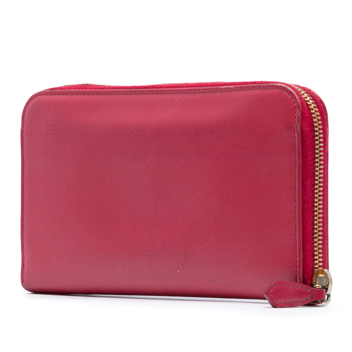 Prada Saffiano Portefeuille long zippé