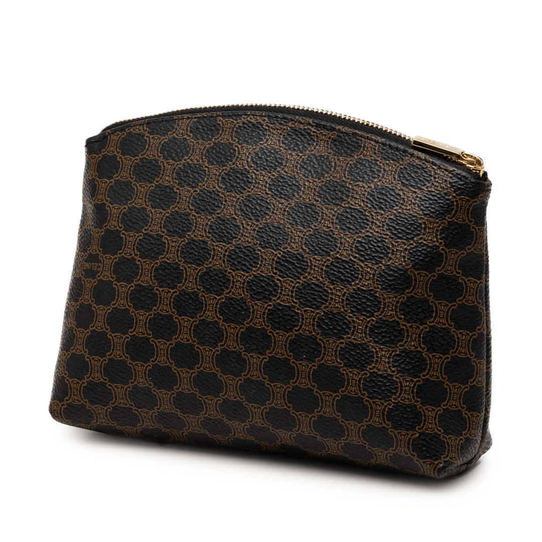 Macadam Pochette Toile enduite Noir