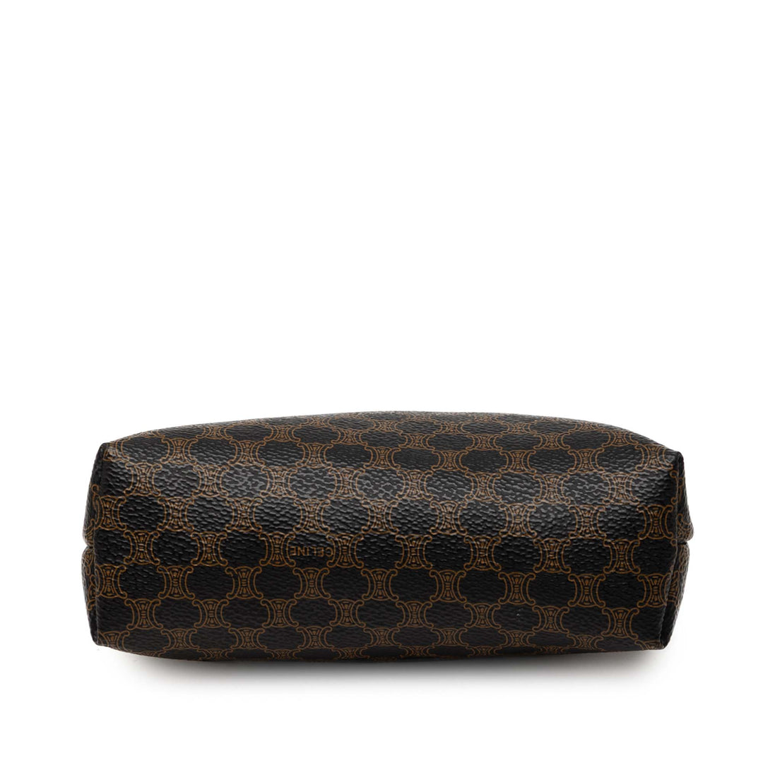 Macadam Pochette Toile enduite Noir