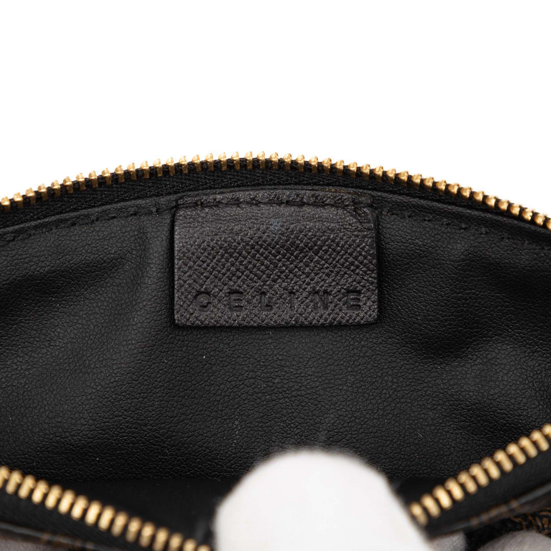 Macadam Pochette Toile enduite Noir