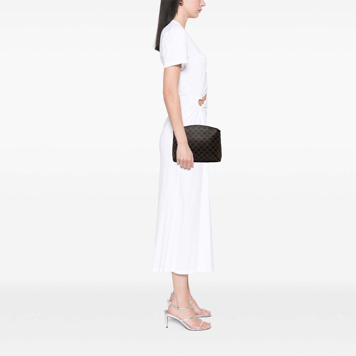 Macadam Pochette Toile enduite Noir