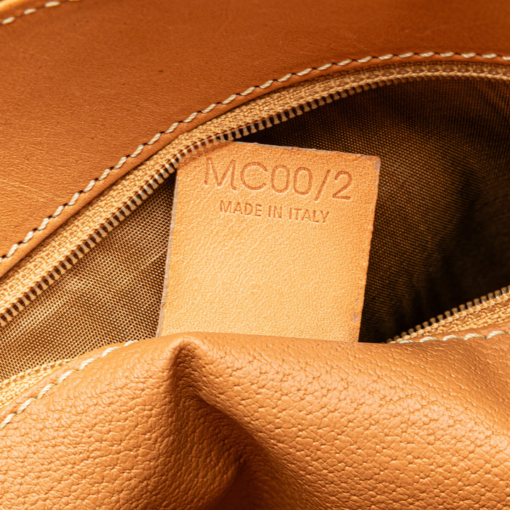 Macadam Coated Canvas Tote Brown - Gaby Paris