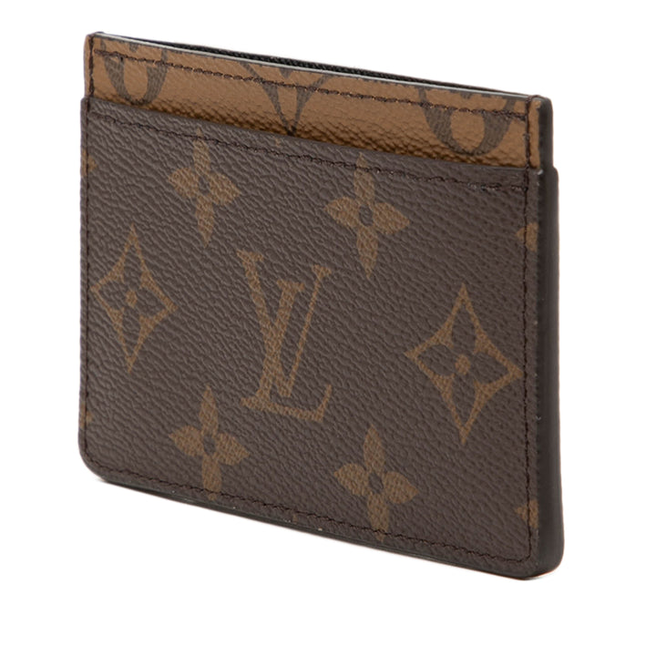 Porte-cartes Monogram Reverse Marron