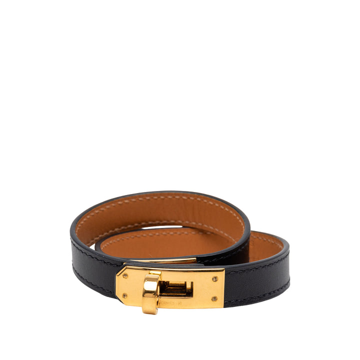 Hermès Kelly Double Tour Bracelet Cuir Swift