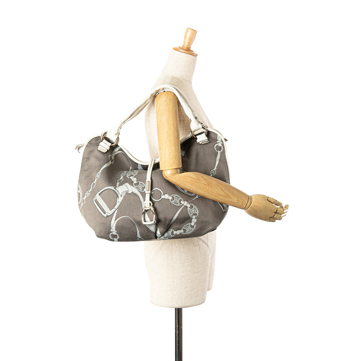 Macadam Canvas Bittersweet Hobo Gray - Gaby Paris