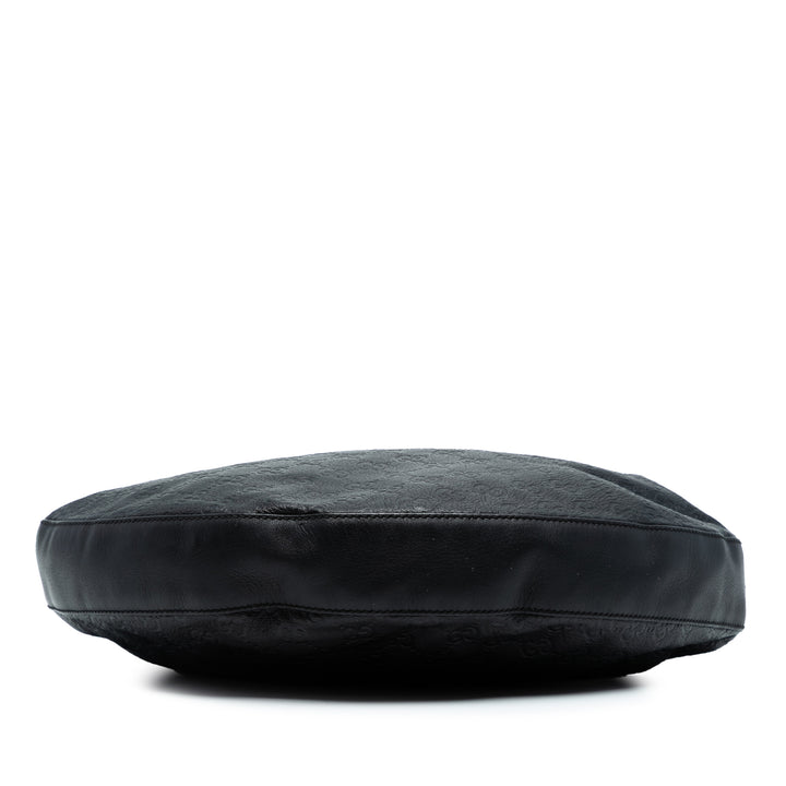 Gucci Guccissima Half Moon Bamboo Bague Hobo