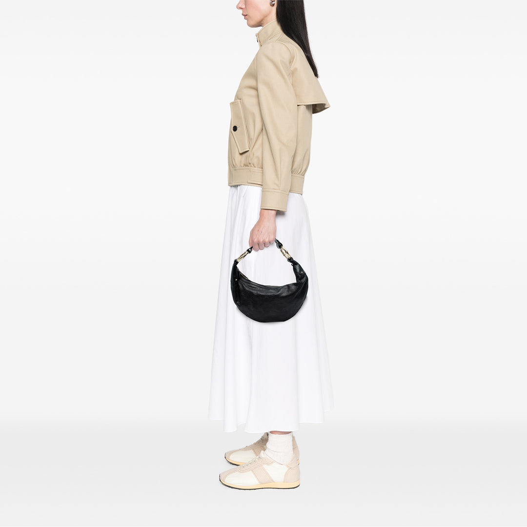 Gucci Guccissima Half Moon Bamboo Bague Hobo