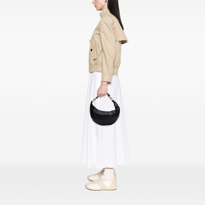 Gucci Guccissima Half Moon Bamboo Bague Hobo