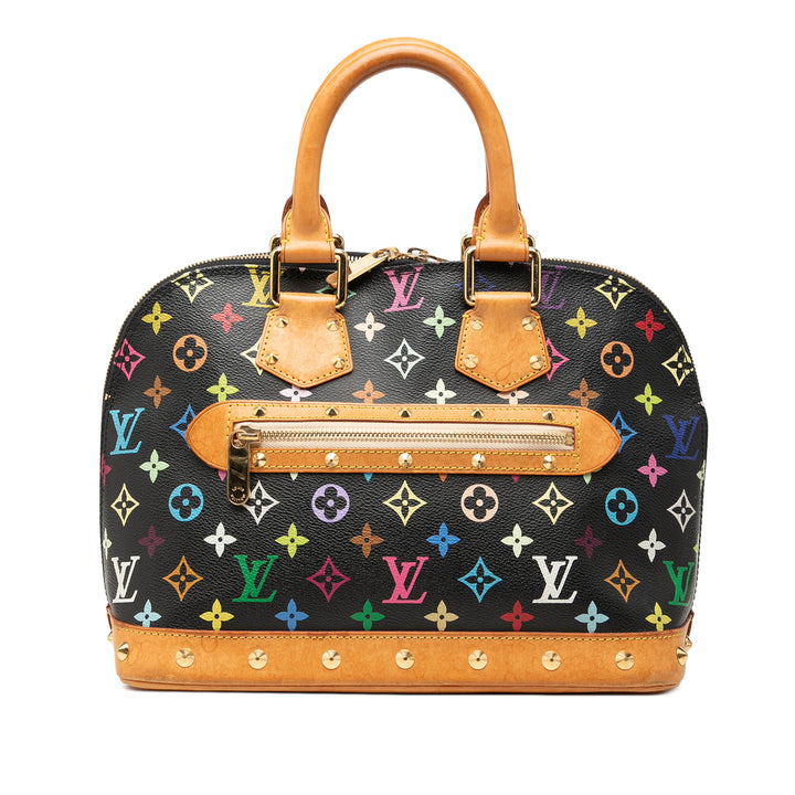 Louis Vuitton Alma PM Monogram Multicolore Noir