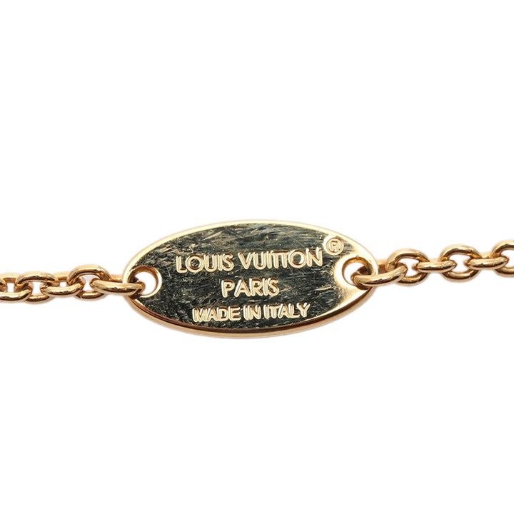 Louis Vuitton plaqué Cristal LV Iconic Collier