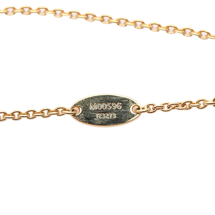 Louis Vuitton plaqué Cristal LV Iconic Collier