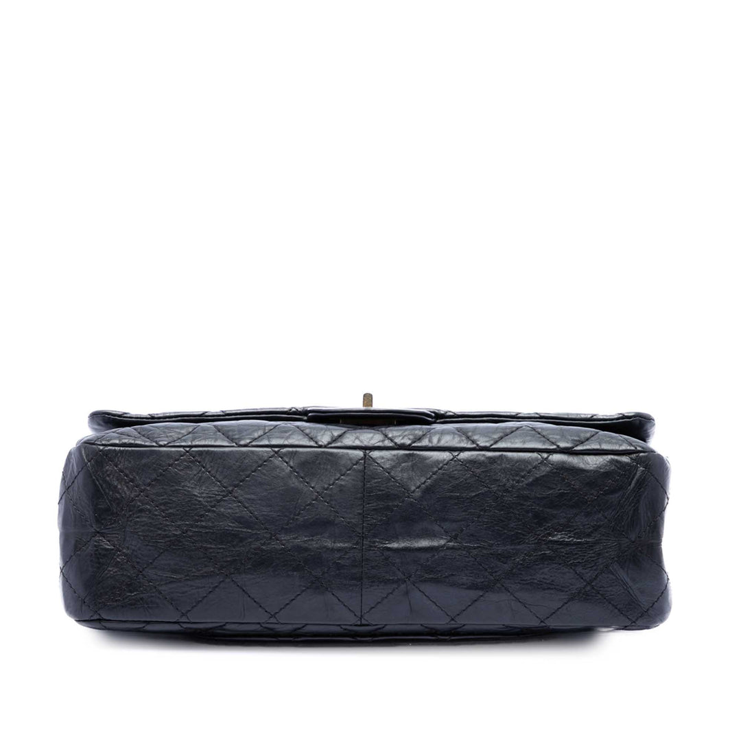 Chanel Matelassé vieilli Cuir de veau Reissue 2.55 Double rabat 227