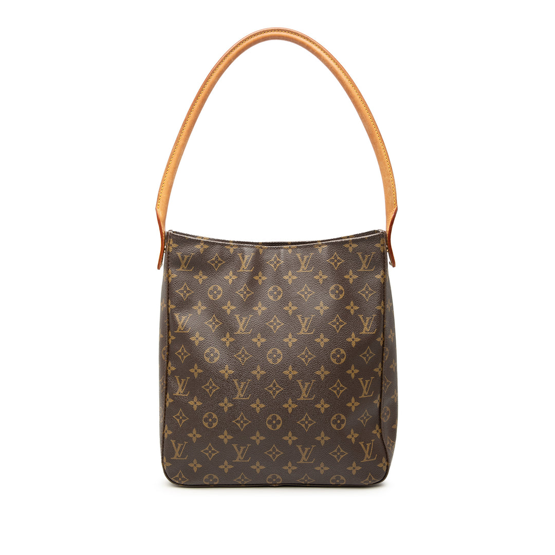 Louis Vuitton Looping GM Monogram Marron – vue principale – GABY PARIS