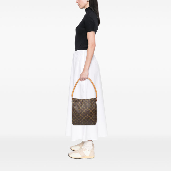 Louis Vuitton Looping GM Monogram Marron – vue 8 – GABY PARIS