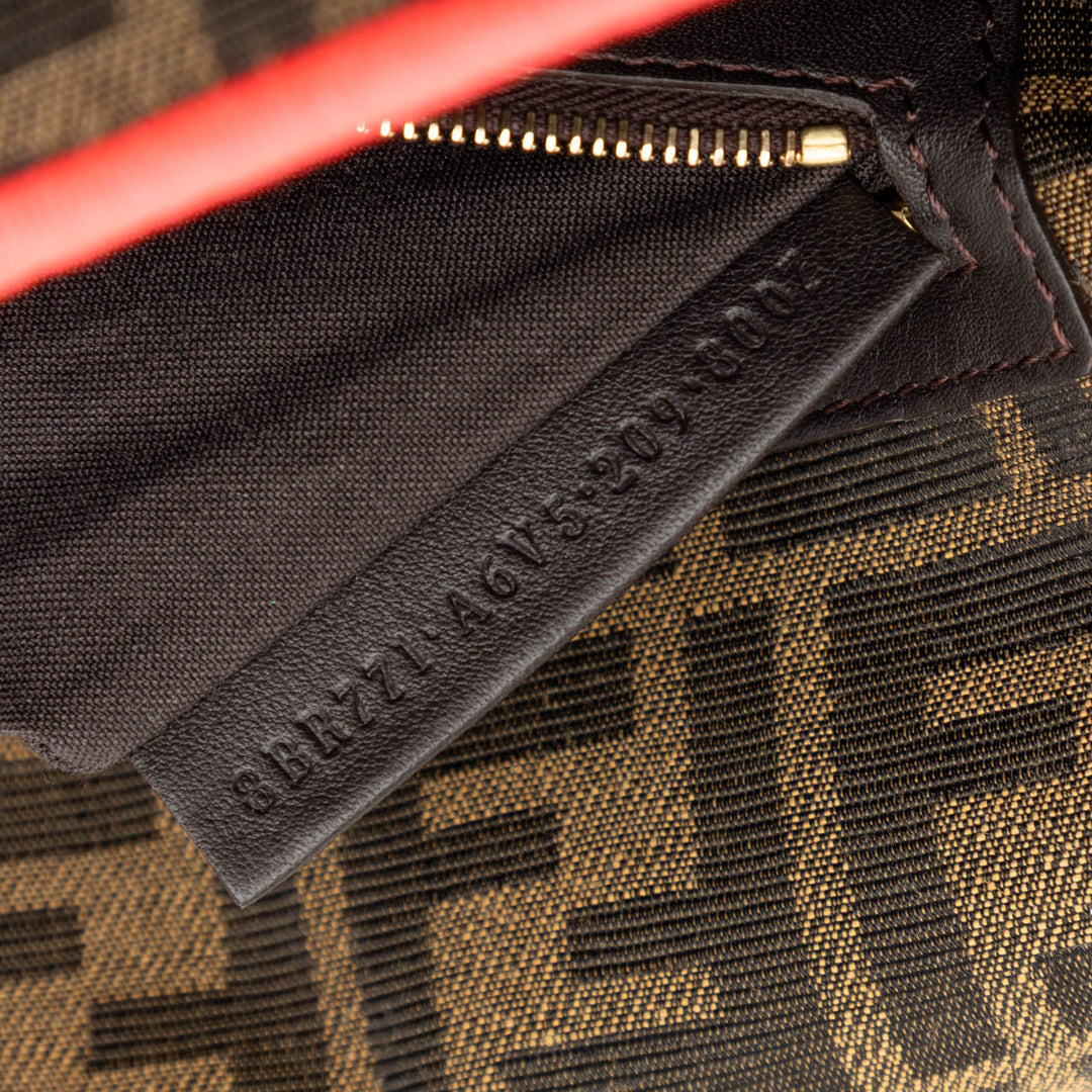 Fendi Large Zucca Toile Baguette Sac cartable