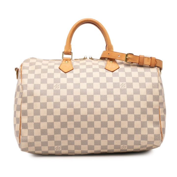 Louis Vuitton Damier Azur Speedy Bandouliere 35