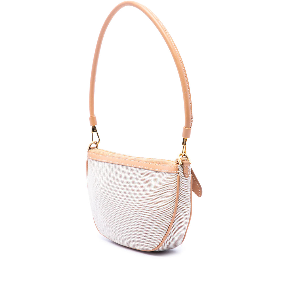 Burberry Sac porté épaule embossé Logo Olympia Mini Marron – vue 2 – GABY PARIS