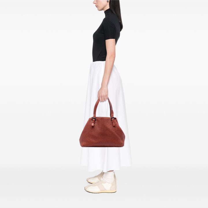 Bottega Veneta Large Nappa Intrecciato Cesta Cabas