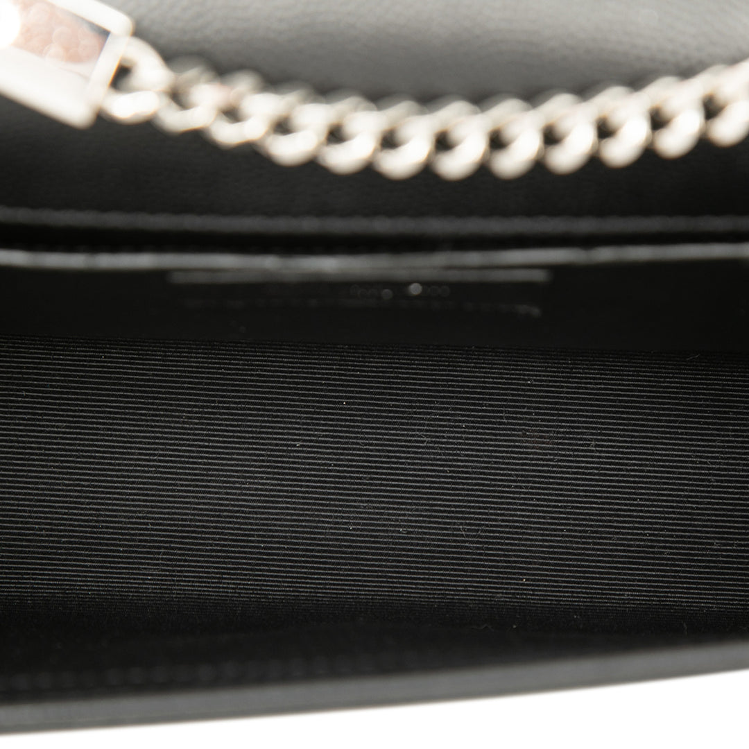 Saint Laurent Small Grain De Poudre Monogram Kate Sac porté croisé