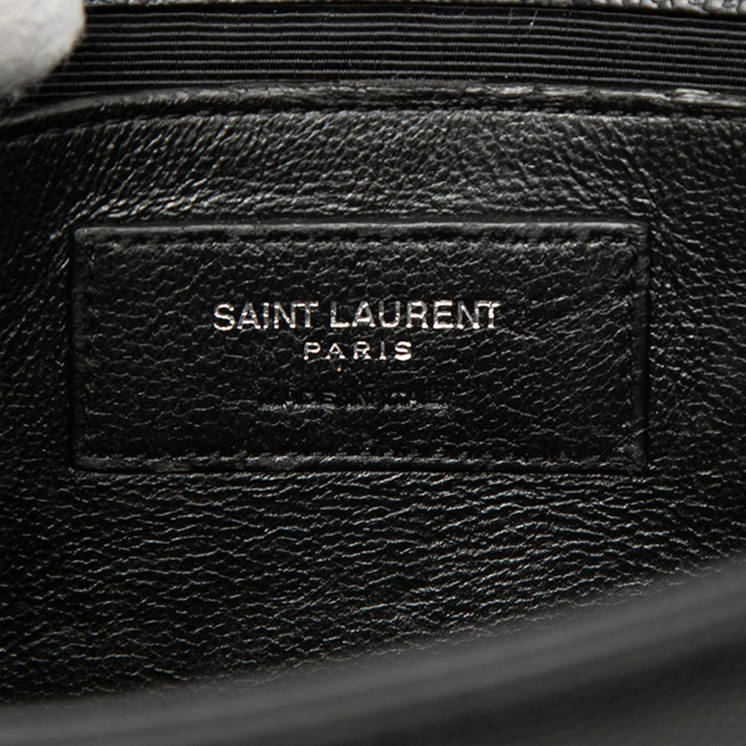 Saint Laurent Small Grain De Poudre Monogram Kate Sac porté croisé