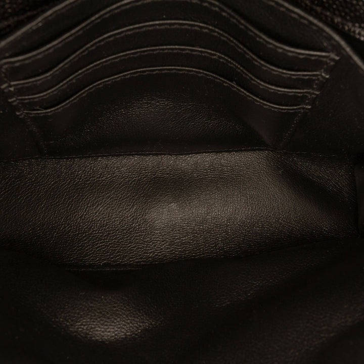 Saint Laurent Grain de Poudre Cuir Kate Sac ceinture